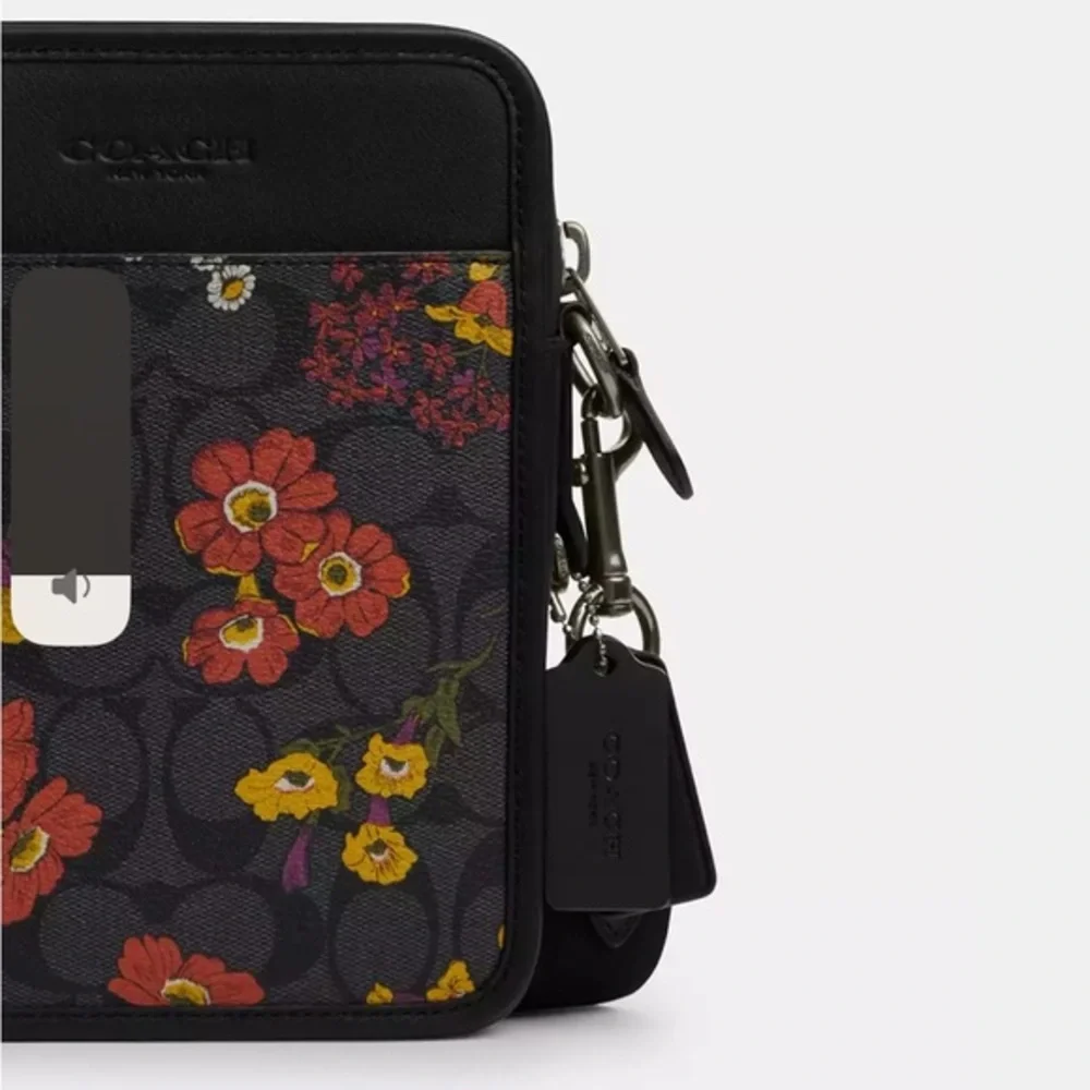 NWT COACH Sullivan Crossbody In Signature Canvas With Floral Print - Picture 5 of 7